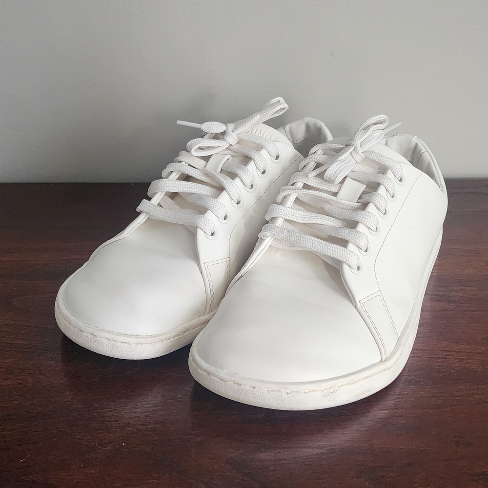 White Feelgrounds Barefoot Sneakers (Vegan Leather)